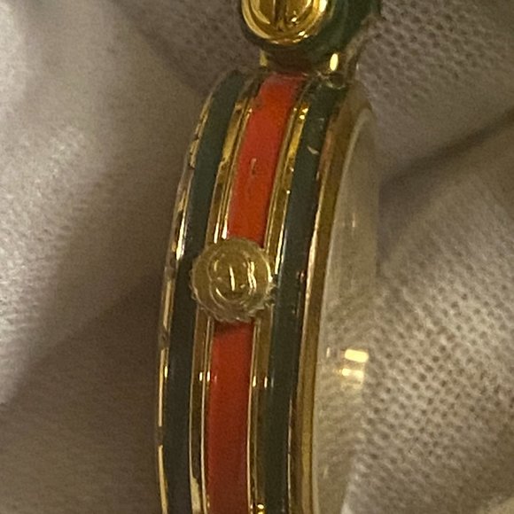 Gucci Watch Vintage Sherry Line 21mm Women\'s Gold X Green main image 10